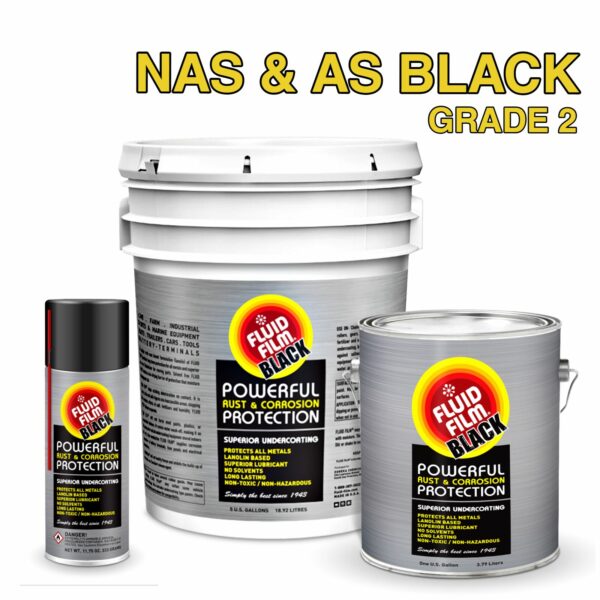 Fluid Film NAS & AS Black<br> (Grade 2)